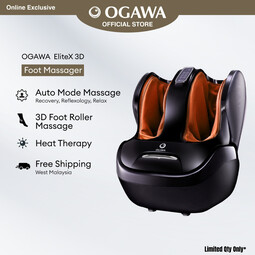 [Apply Code: 2GT20] OGAWA EliteX 3D Foot Reflexology/Foot Massager* (ORANGE)